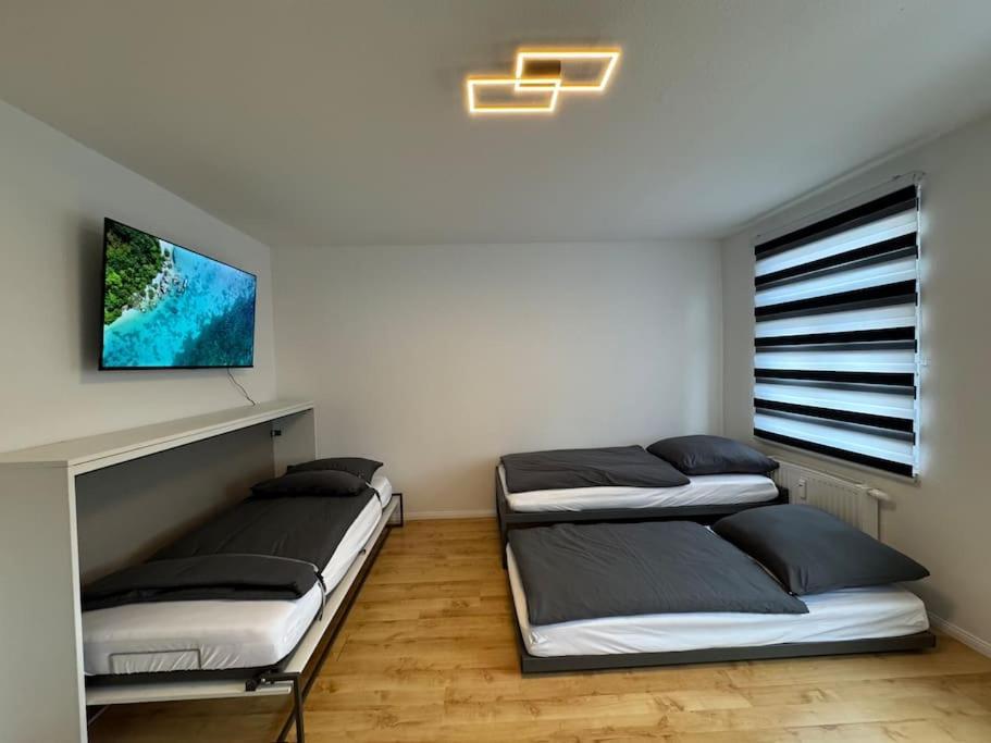 Grosse Wohnung Mit Xxl-Balkon In Schwerin Mitte Buitenkant foto